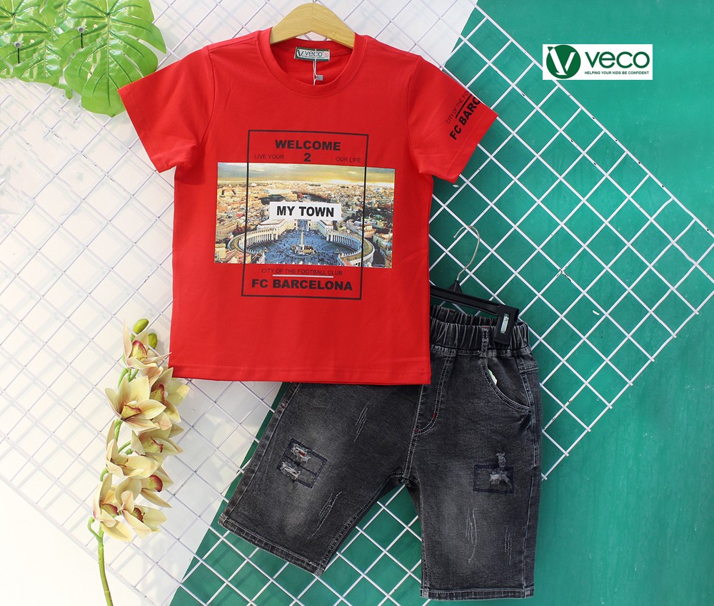 Xưởng may quần áo trẻ em xuất khẩu giá sỉ VECO